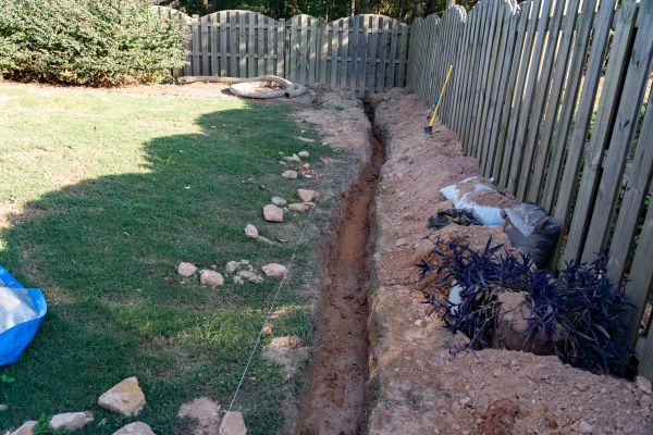 Trench Drain Installation in Lorain
