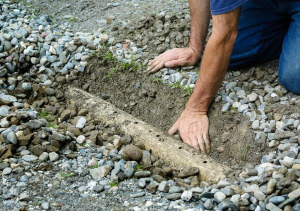 French Ditch Installation in Lorain