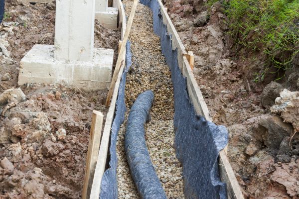 French Drain Installation in Lorain