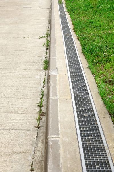 Concrete Drain Installation in Lorain
